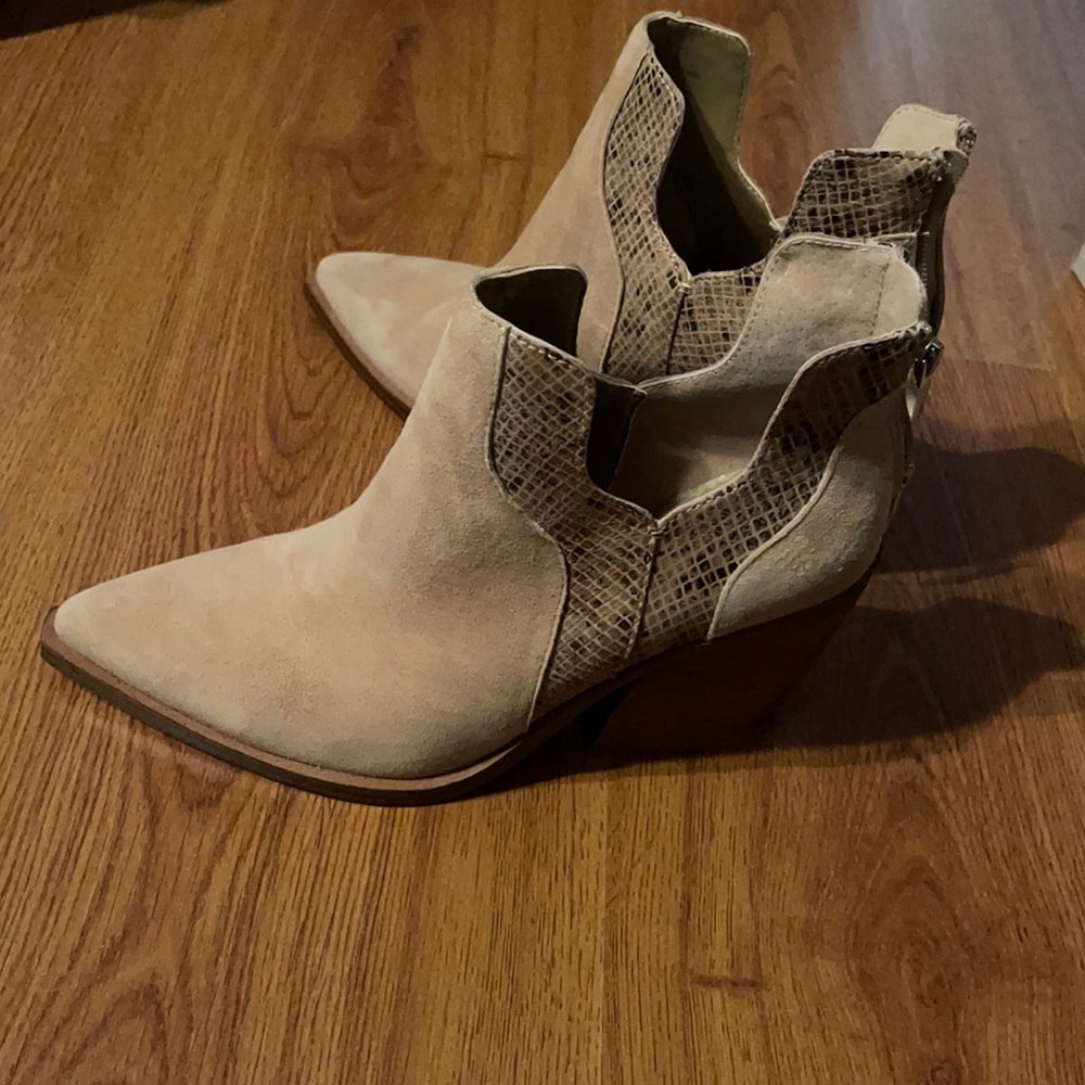 Vince Camuto booties.